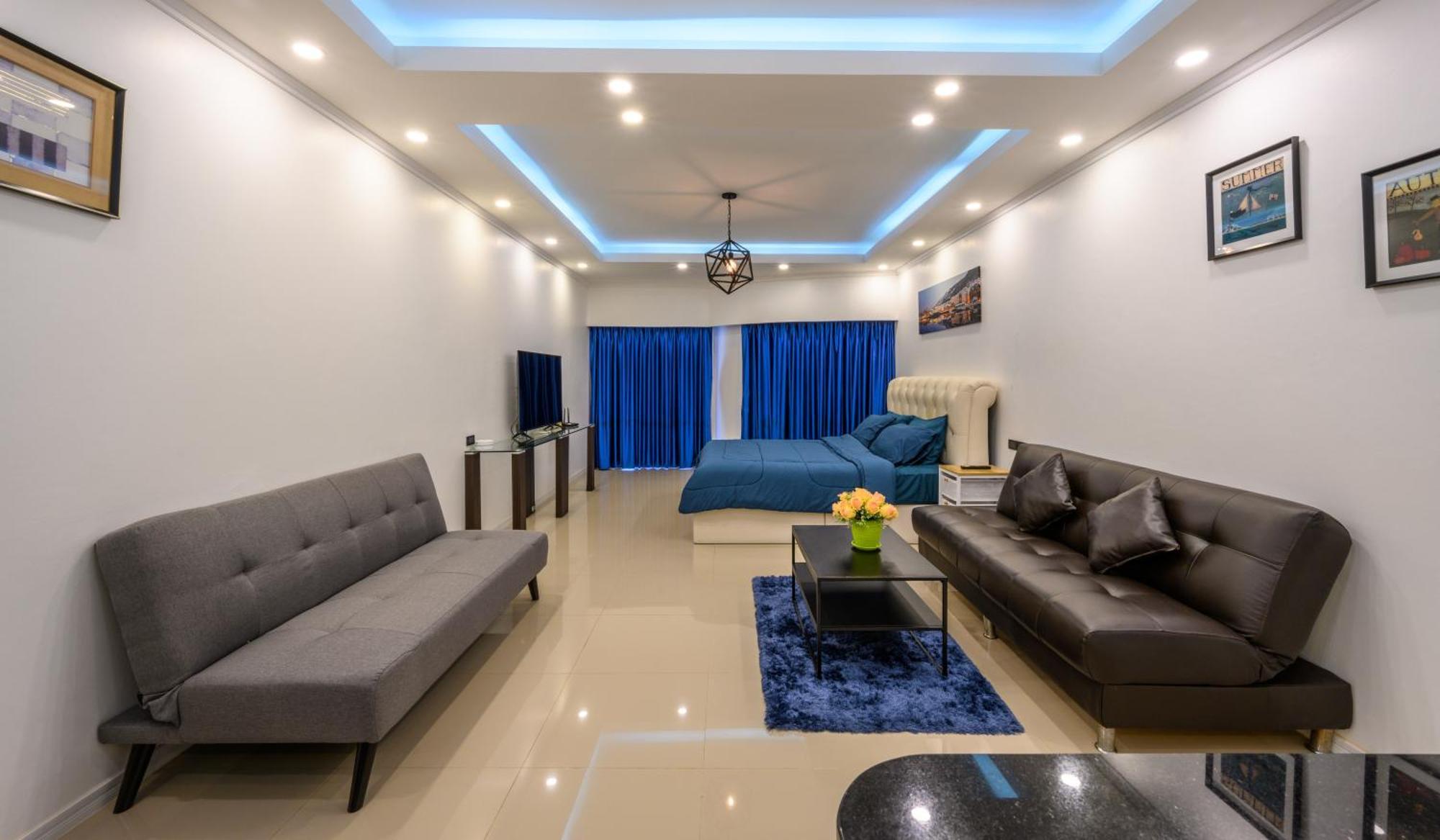 Jomtien Beachfront Stylish Studio , Stunning Seaview , Big Pool Extérieur photo